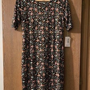 Lularoe Julia Dress (medium) Space theme